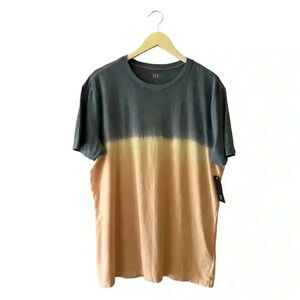 Gap Everyday Tie-Dye T-Shirt Short Sleeves  Cotton Men’s T-shirt  SZ L #1976